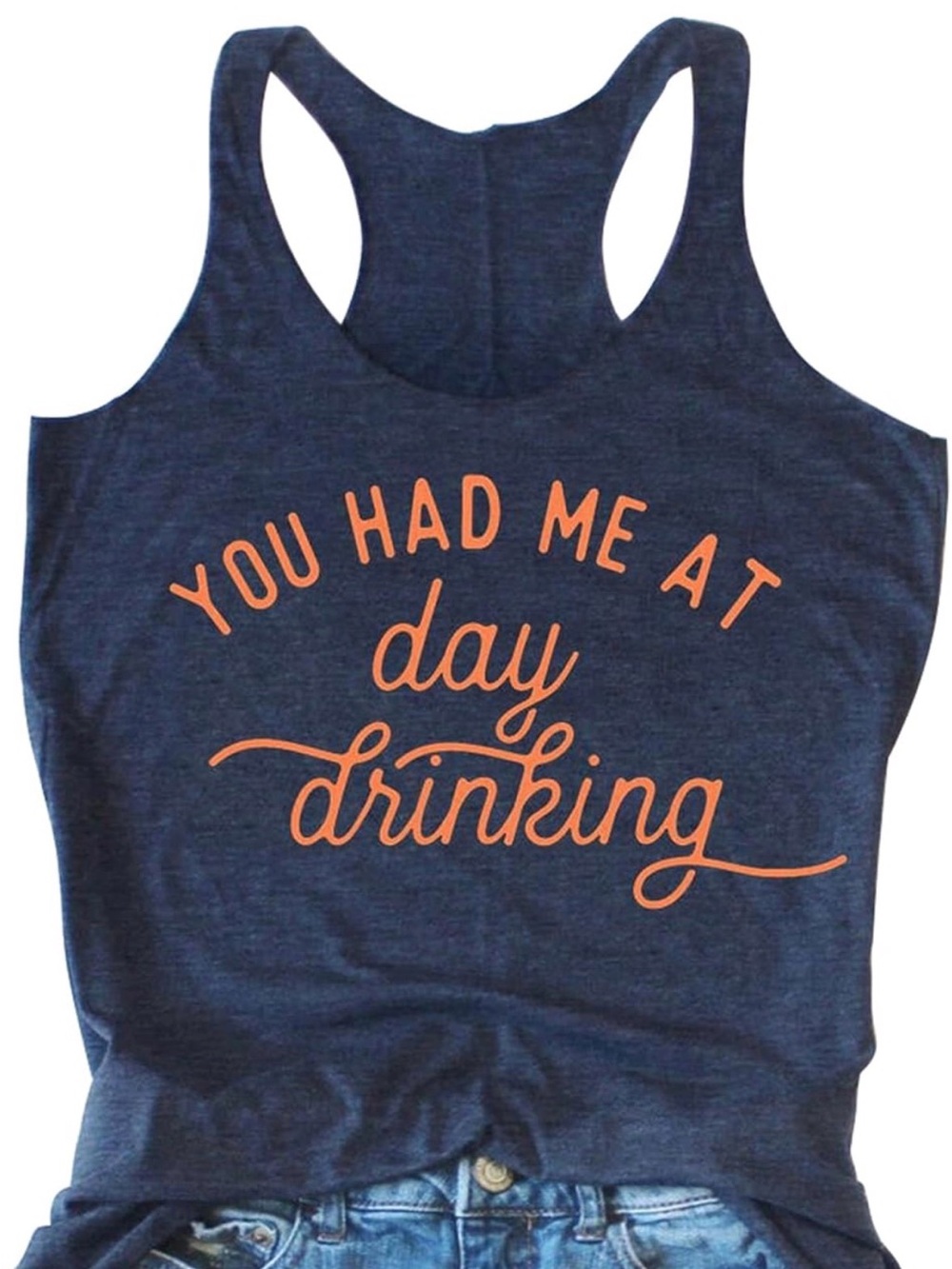 You Had Me At Day Drinking Cruise Vacation Summer Beach Tank Top Medium